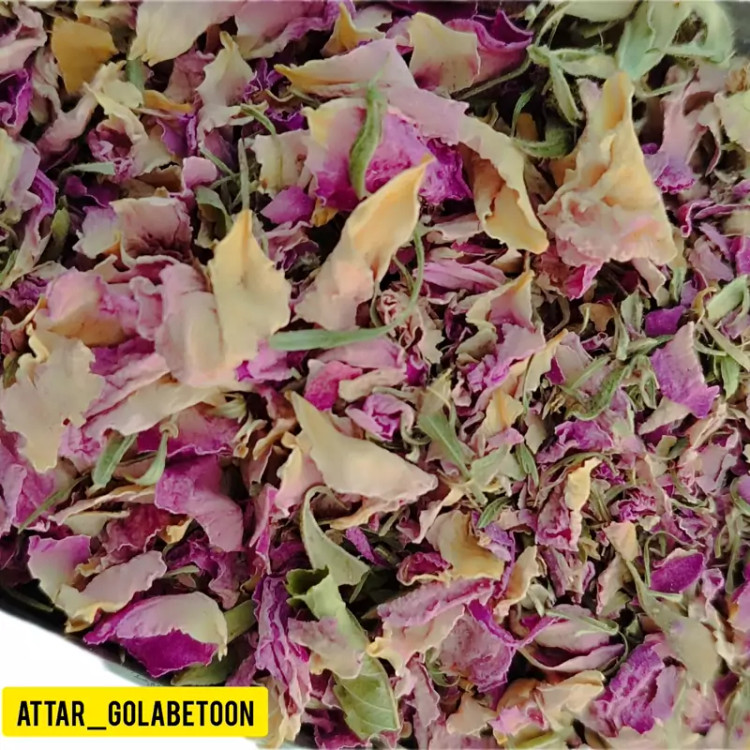 برگ گل محمدی(50 گرم)-عطار گلابتون